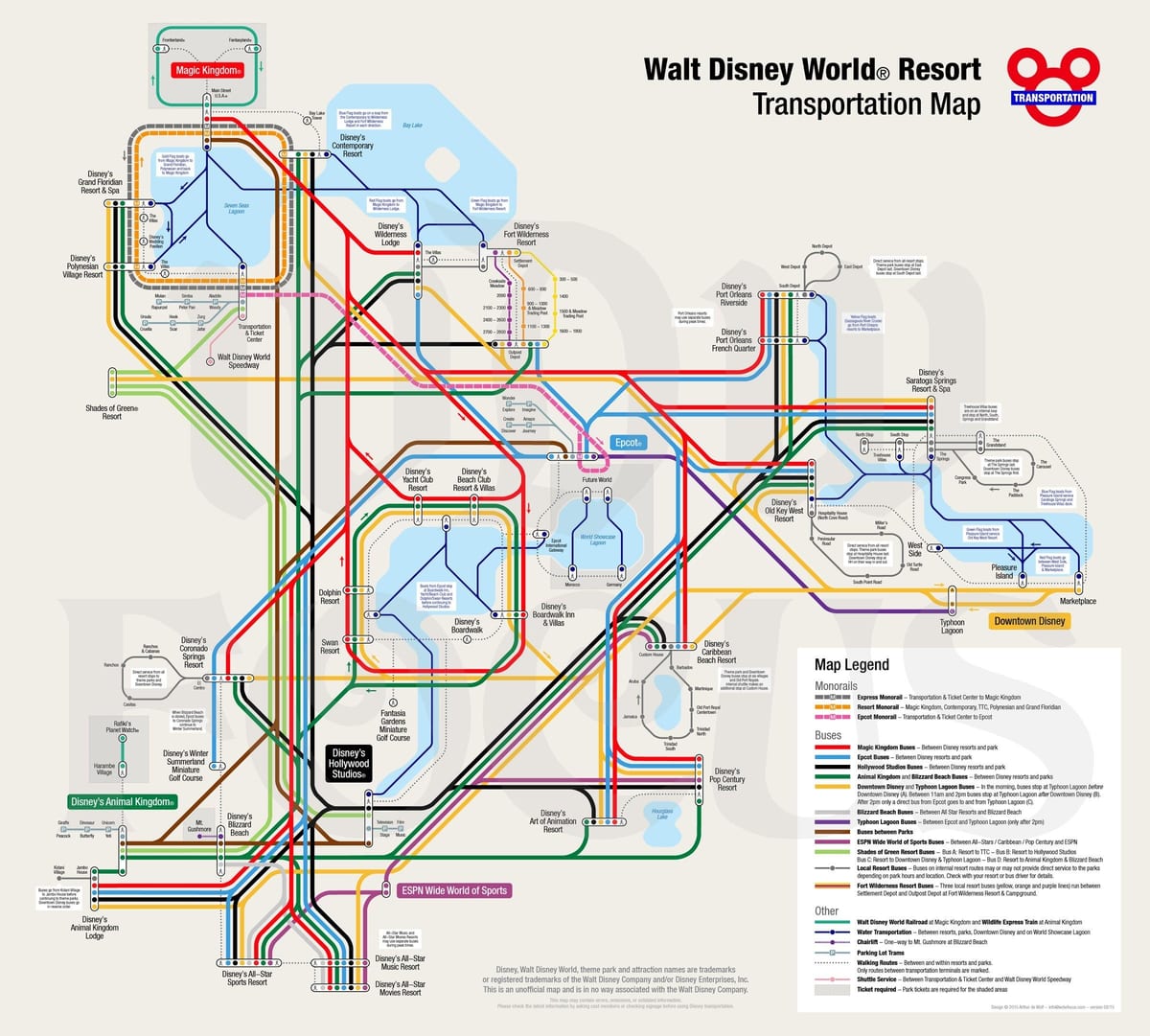 Walt Disney Mond lan monoray kat jeyografik