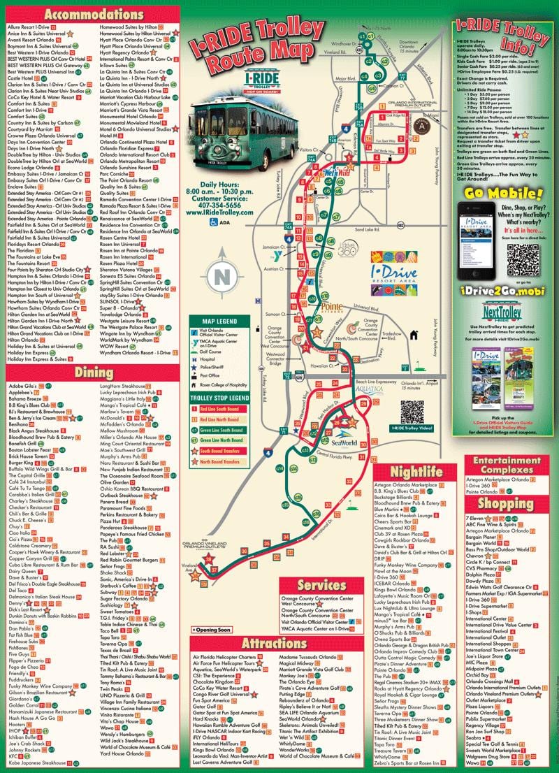 kat jeyografik nan entènasyonal kondwi Orlando