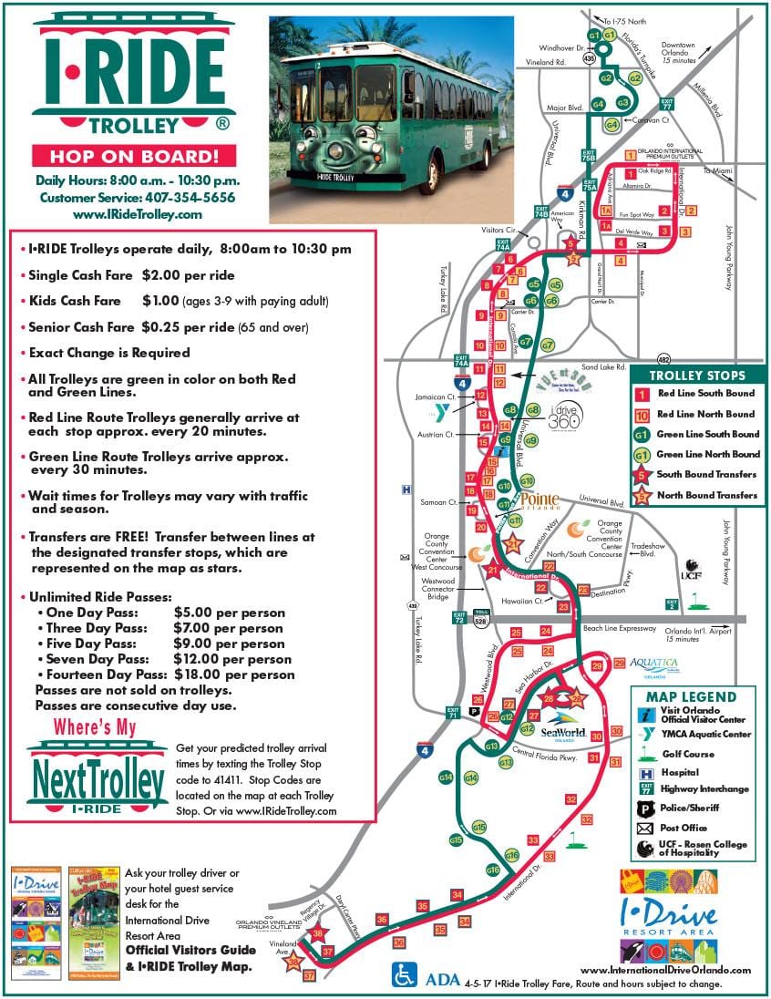 Orlando mwen trolley kat jeyografik